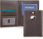 Polare Full Grain Leather Passport Holder RFID Blocking Travel Bifold Wallet by polareoriginal