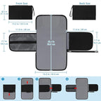 Accmor Portable Diaper Changing Pad, Waterproof Baby Changing Mat, Baby Diaper - Image 6