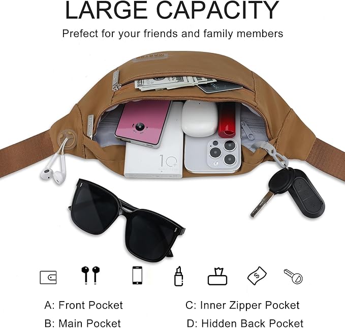 MAXTOP Large Crossbody Fanny Pack - Image 4