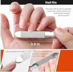 Nail Clippers Set, Ultra Sharp Sturdy Fingernail and Toenail Clipper Cutters - Image 5
