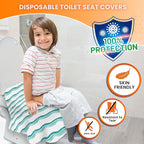 20 Extra Large Toilet Seat Covers Disposable - Image 2