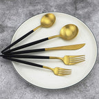 Gugrida 20-Piece 18/10 Stainless Steel Flatware Silverware, Luxury Dinnerware - Image 3