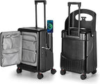 Ride On Luggage with Foldable Seat by WelcometoLUGSUITEE