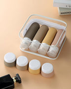 Travel Bottles 8 Pack, TSA Approved 3 oz Travel Toiletries Containers - Image 6