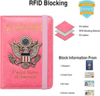 Passport Holder for Travel Passport Cover for Men Passport Wallet Case - Image 2