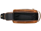 10" Premium Leather Toiletry Travel Pouch - Image 2
