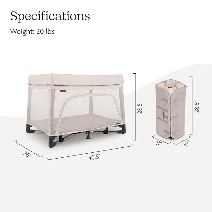 UPPAbaby Remi Playard | Deluxe 3-in-1 Portable Playard, Bedside Bassinet + - Image 6