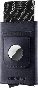 DUGRAFT Pop Up Wallet with AirTag Holder, RFID Blocking Air Tag Wallet with by DUGRAFT