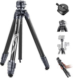 NEEWER LITETRIP LT32 62" Travel Tripod Carbon Fiber by Neewer