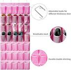 35 Pockets Over the Door Shoe Organizer, Hanging Shoe Organizer - Image 3