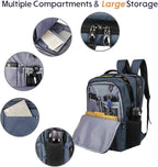 Laptop Backpack Fits 17 Inch Computer, Bussiness Travel Backpack - Image 3