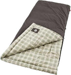Coleman Heritage Big & Tall 10°F Flannel Sleeping Bag, XL Sleeping Bag Fits - Image 3