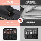 Mocado Travel Makeup Bag with LED Lighted Mirror, Travel Makeup Organizer - Image 2