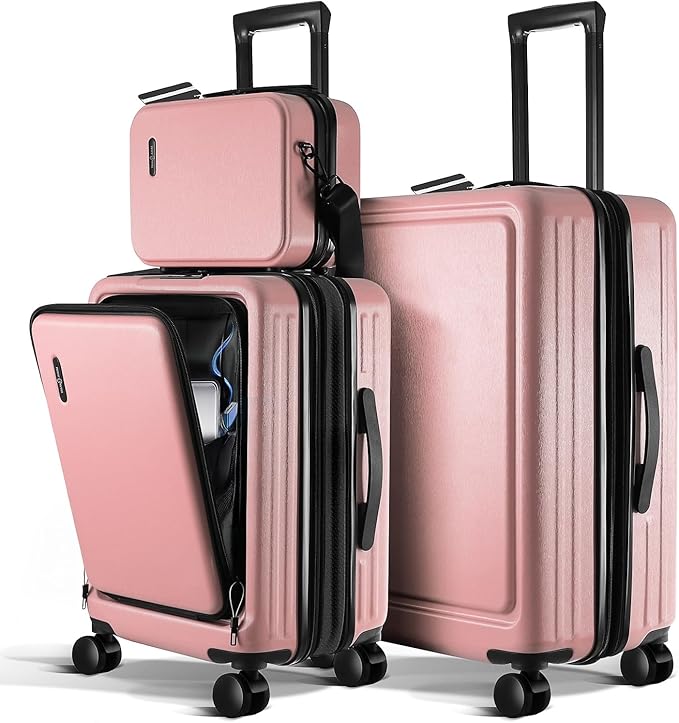 Luggage Sets 3 Piece, 22 Inch Carry on Luggage and 28 Inch Suitcases by TravelArim