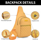 Small Sling Bag For Women Men Casual Crossbody Sling Backpack - Image 5