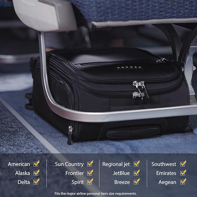 Verage Underseat Carry On Luggage - Image 2
