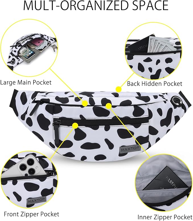 MAXTOP Large Crossbody Fanny Pack - Image 3