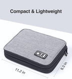 Luxtude Travel Cord Organizer Case, Electronic Organizer Travel Case Large - Image 5