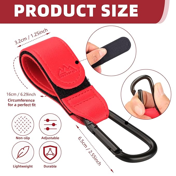 Baby Stroller Hooks Bag Hooks for Hanging Diaper Bags Multipurpose Hooks for - Image 2