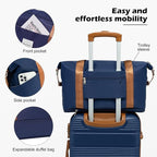 LONG VACATION 6 Piece ABS+PC Hardshell Luggage Set - Image 5