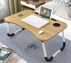 Lap Desk with Storage Drawer, Holders - Image 5