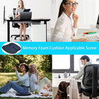 Gel Seat Cushion Orthopedic Lightweight Folding Seat Cushion - Image 6