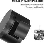 Portable Metal Pill Case, Single Waterproof Daily Pill Box - Image 5