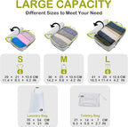 Cipway Compression Packing Cubes, See Through Mesh Luggage Organizer Bags - Image 5