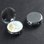 Custom Round Pill Case, Personalized Name/Photo Decor Travel Jewelry Organizer - Image 8