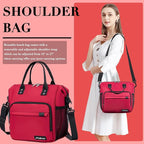 Red Lunch Box for Women for Work Insulated Lunch Bag for Female Adult, Fashion - Image 5