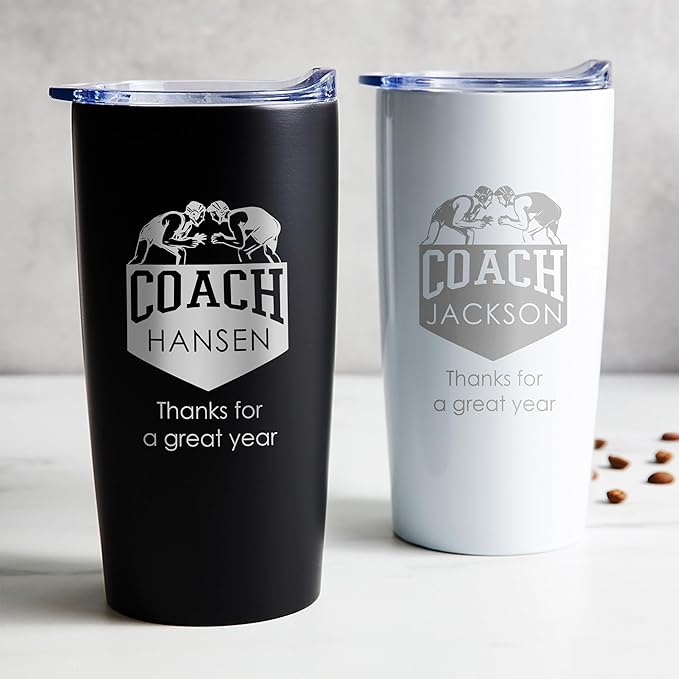 Lifetime Creations Custom Wrestling Coach Tumbler - Image 2