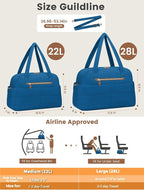 Travel Duffle Bag, Puffer Carry On Duffel Bag - Image 5