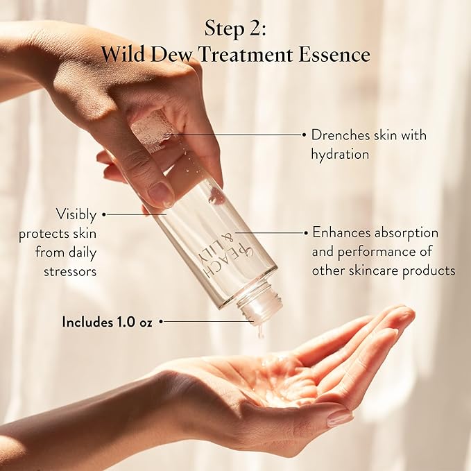 Peach & Lily - Glass Skin Discovery Kit - Cleanser, & Cream - Facial Skincare - Image 4