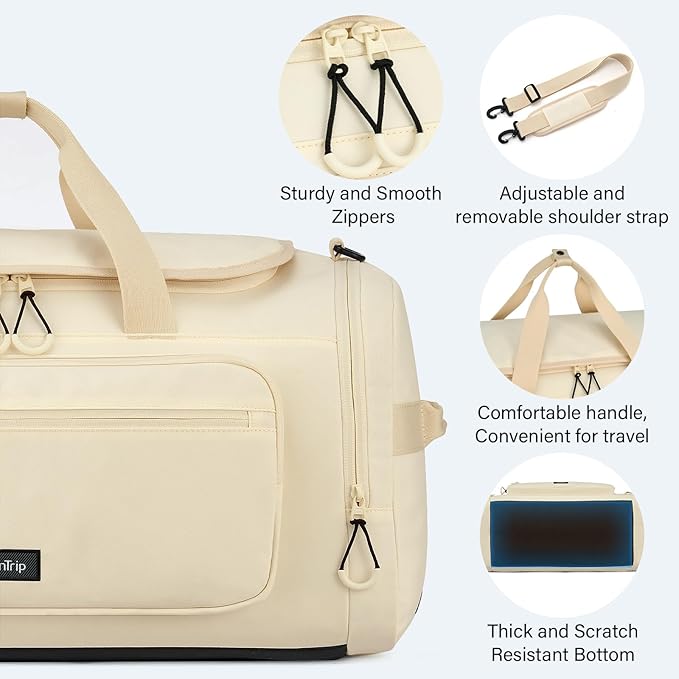 Large Travel Duffle Gym Bag - Image 6