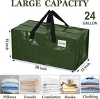 4 Pcs 24 Gallon Large Moving Bags - Image 2