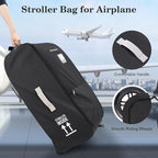 Stroller Bag for Airplane, Stroller Travel Bag Compatible - Image 8
