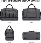WITZMAN Weekender Bags for Men Women Carry On Duffle Overnight Bag - Image 8
