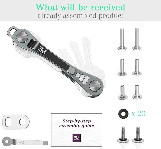 EM Premium Products Compact Key Holder - Image 5