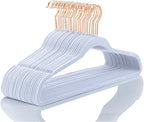 MIZGI Premium Velvet Hangers Heavy Duty by MIZGI