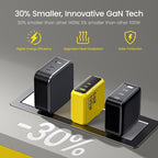 AOHI Youth 140W GaN+ USB C Charger 100W Laptop Fast Charger PD3.1 PPS 3-Port - Image 5