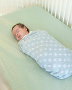 Crane Baby Fitted Sheet, Soft Cotton Fitted Sheet - Image 4