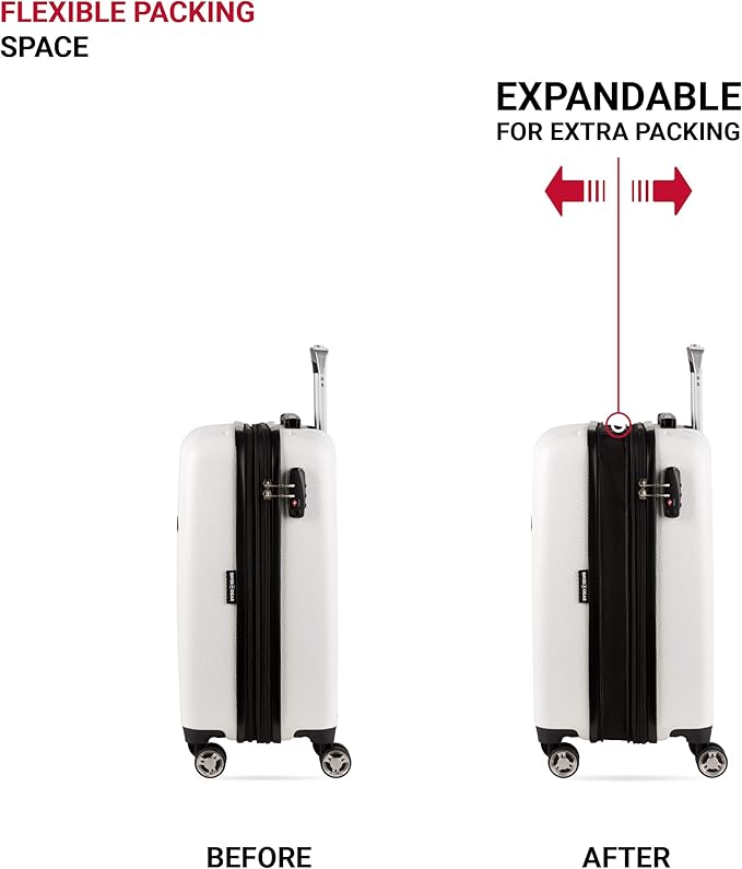 SwissGear 7272 Energie Expandable Hardside Luggage - Image 5