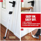 SECURITYMAN 2-in-1 Door Security Bar - Image 5