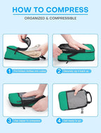 4 PCS Set Compression Packing Cubes - Image 3