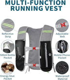 Running Hydration Vest with a 2L Water Bladder, Hydration Pack Lightweight - Image 2
