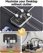 Appliance Power Strip- 14 Guage Heavy Duty Extension Cord, 8 AC Outlet& 6 USB - Image 7
