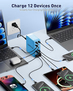USB Charging Station, 12-Port USB C Charger Block - Image 4