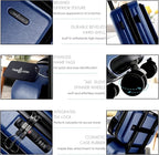 22 Inch Carry On Luggage 22x14x9 Airline Approved, Carry On Suitcase - Image 5