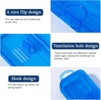 Toothbrush Travel Case 2 Pack, 7.87 x 1.85 x 1.18” - Image 3