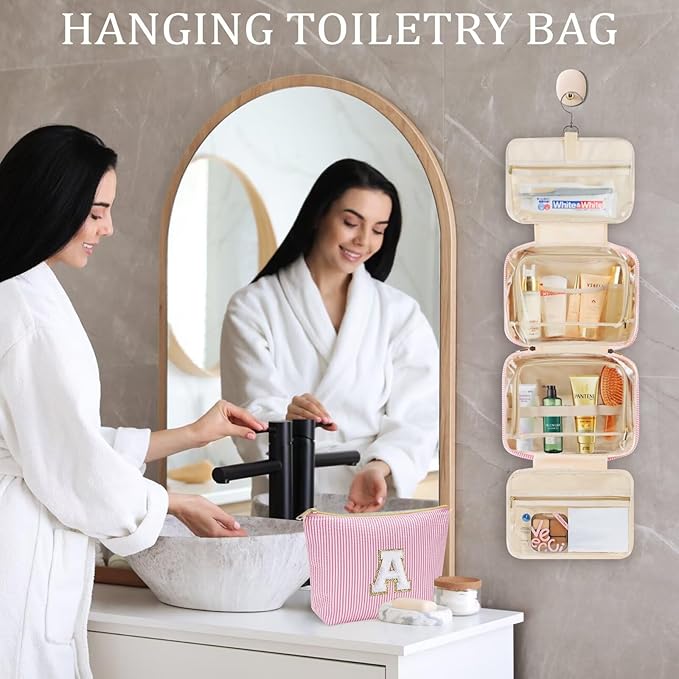 YOOLIFE Hanging Toiletry Bag Makeup Bag - Image 2